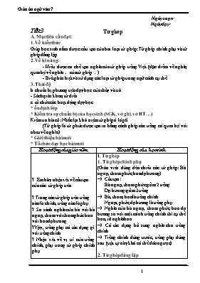 Giáo án Ngữ văn lớp 7 - Tiết 3 đến 36 - Năm học 2008-2009